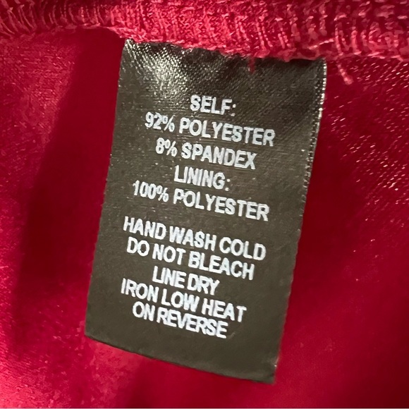 Lulus Silver Screen Burgundy Velvet Long Sleeve Midi Dress Small Holiday Party - Picture 6 of 13